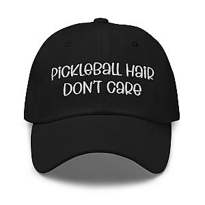Pickleball Hair Don't Care Embroidered Cap