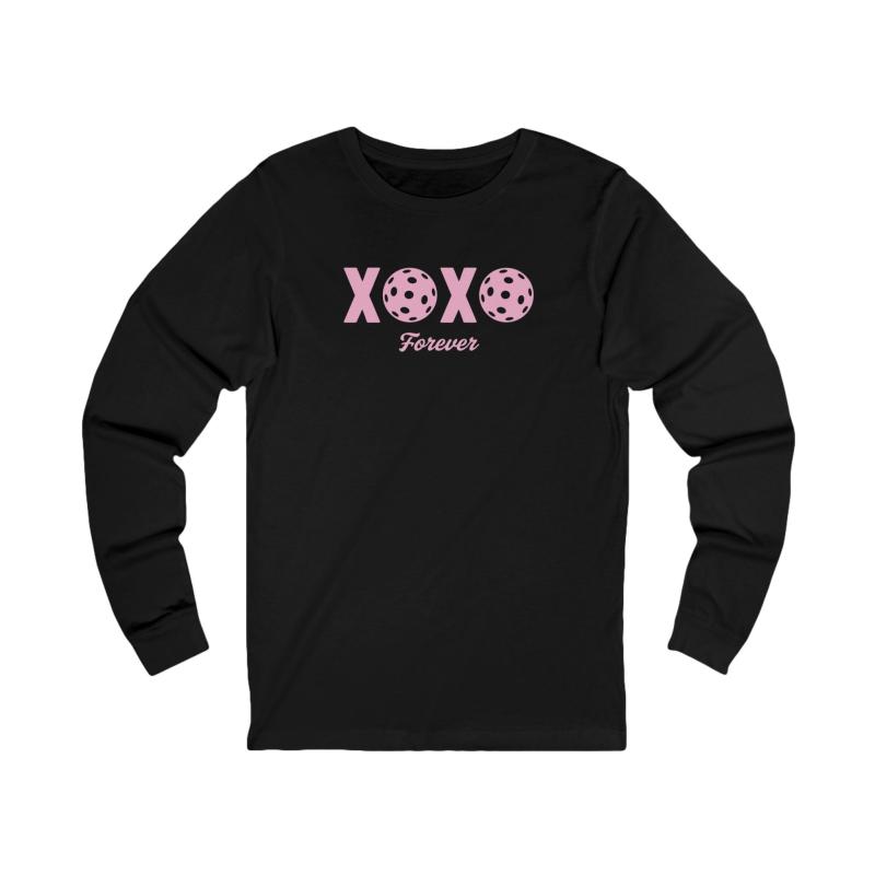 XOXO Pickleball Unisex Long Sleeve T-shirt