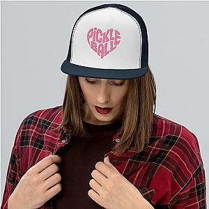 Wavy Heart Embroidered Pickleball Trucker Hat