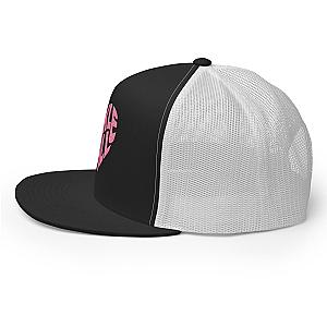 Wavy Heart Embroidered Pickleball Trucker Hat