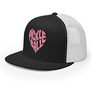 Wavy Heart Embroidered Pickleball Trucker Hat