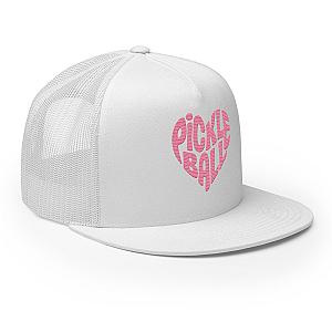 Wavy Heart Embroidered Pickleball Trucker Hat