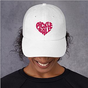 Wavy Heart Pickleball Embroidered Cap