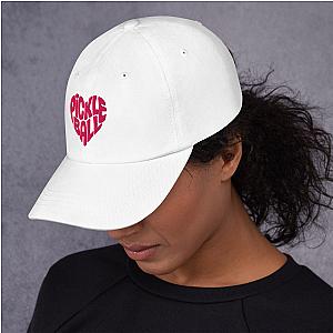 Wavy Heart Pickleball Embroidered Cap