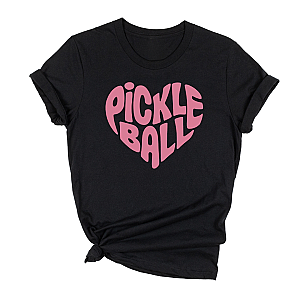 Wavy Heart Pickleball Unisex T-shirt
