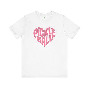 Wavy Heart Pickleball Unisex T-shirt