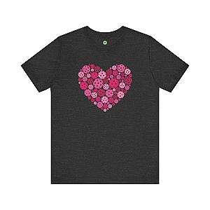 Pickleball Pink Heart Unisex T-shirt