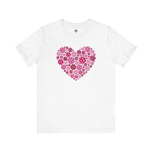 Pickleball Pink Heart Unisex T-shirt