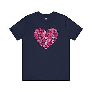 Pickleball Pink Heart Unisex T-shirt