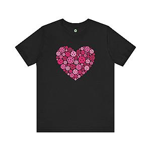 Pickleball Pink Heart Unisex T-shirt
