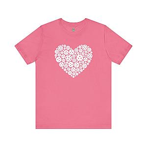 Pickleball White Heart Unisex T-shirt