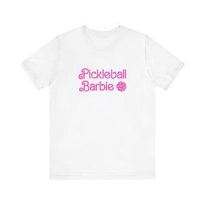 Pickleball Barbie Unisex Tee (Express Delivery)