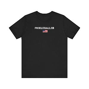 Pickleballer USA Unisex Tee (Express Delivery)
