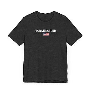 Pickleballer USA Unisex Tee (Express Delivery)