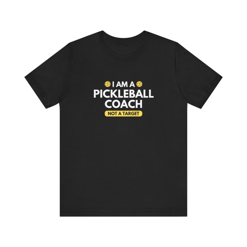 I Am A Pickleball Coach Unisex Tee (Express Delivery)