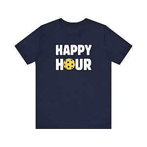 Happy Hour Pickleball Unisex Tee (Express Delivery)