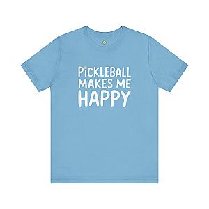 Pickleball Makes Me Happy Unisex T-shirt