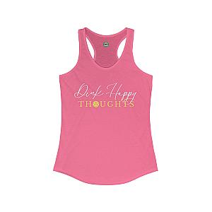 Dink Happy Thoughts Women's Racerback Tank