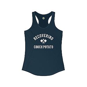 Recovering Couch Potato Women's Racerback Tank