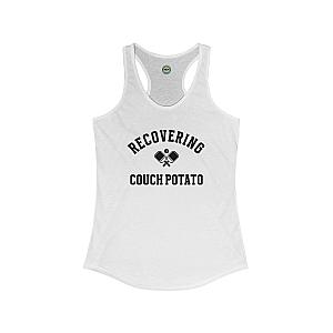 Recovering Couch Potato Women's Racerback Tank