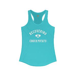 Recovering Couch Potato Women's Racerback Tank