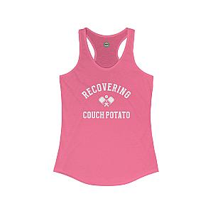 Recovering Couch Potato Women's Racerback Tank