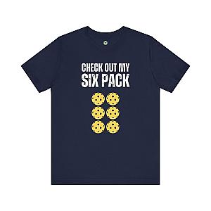 Check Out My Six Pack Pickleball Unisex T-shirt
