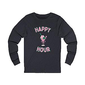 Happy Hour Pickleball Unisex Long Sleeve T-shirt