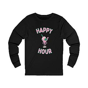 Happy Hour Pickleball Unisex Long Sleeve T-shirt