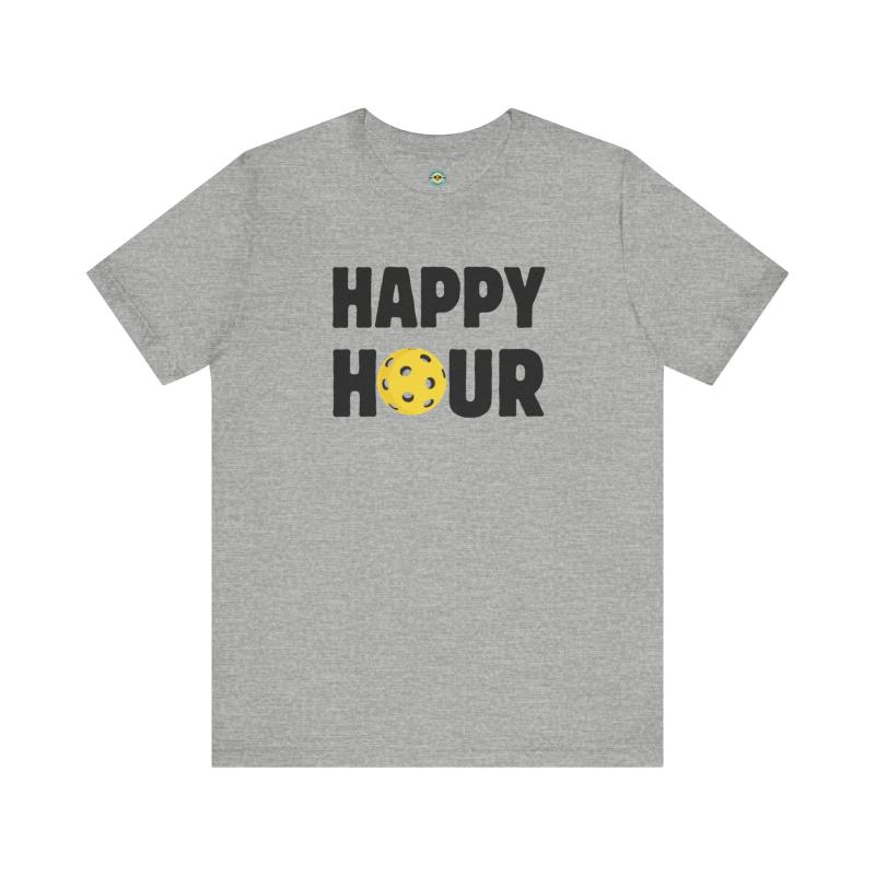Happy Hour Pickleball Unisex T-shirt