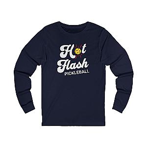 Hot Flash Pickleball Unisex Long Sleeve T-shirt