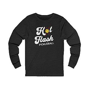Hot Flash Pickleball Unisex Long Sleeve T-shirt