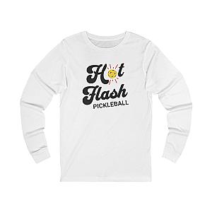 Hot Flash Pickleball Unisex Long Sleeve T-shirt