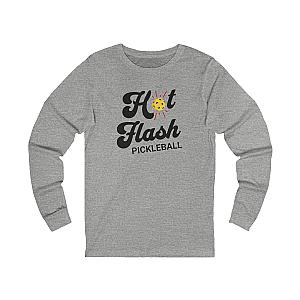 Hot Flash Pickleball Unisex Long Sleeve T-shirt