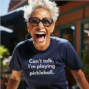 Can't Talk. I'm Playing Pickleball. Unisex T-shirt