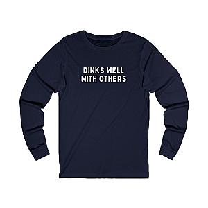 Dinks Well With Others Unisex Long Sleeve T-shirt