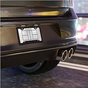 Pickleball Court Vanity Plate v2