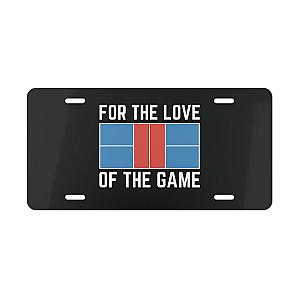 For The Love Of The Game Vanity Plate