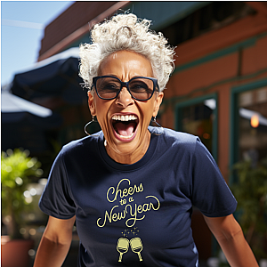 Cheers To A New Year Pickleball Unisex Tee