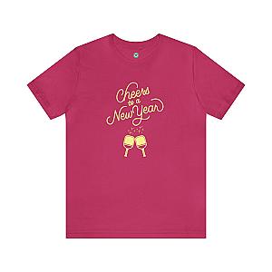 Cheers To A New Year Pickleball Unisex Tee