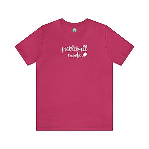 Pickleball Mode Script Unisex Short Sleeve T-shirt