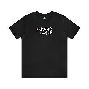 Pickleball Mode Script Unisex Short Sleeve T-shirt