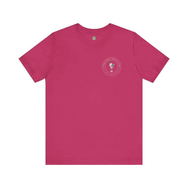 Pickleball Social Club - Sip, Serve & Get Smashed Unisex Tee v2