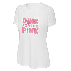 Dink For The Pink Women's Performance T-shirt