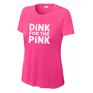 Dink For The Pink Women's Performance T-shirt