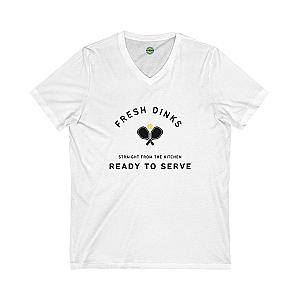 Fresh Dinks Unisex V-neck Tee