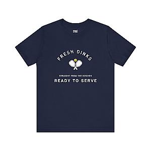 Fresh Dinks Ready To Serve Unisex Pickleball T-shirt