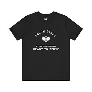 Fresh Dinks Ready To Serve Unisex Pickleball T-shirt