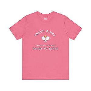 Fresh Dinks Ready To Serve Unisex Pickleball T-shirt
