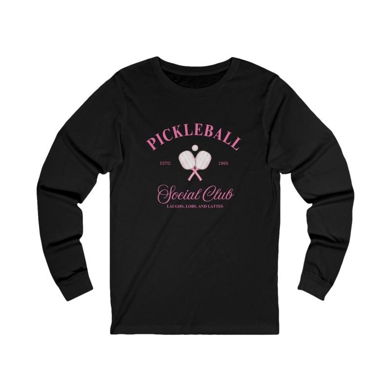 Pickleball Social Club Unisex Long Sleeve T-shirt
